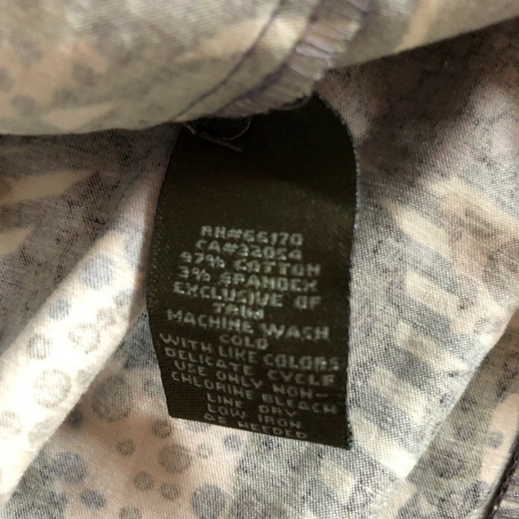 Fei Anthropologie Pesisir Batik Pleated Peplum Top - Picture 7 of 7